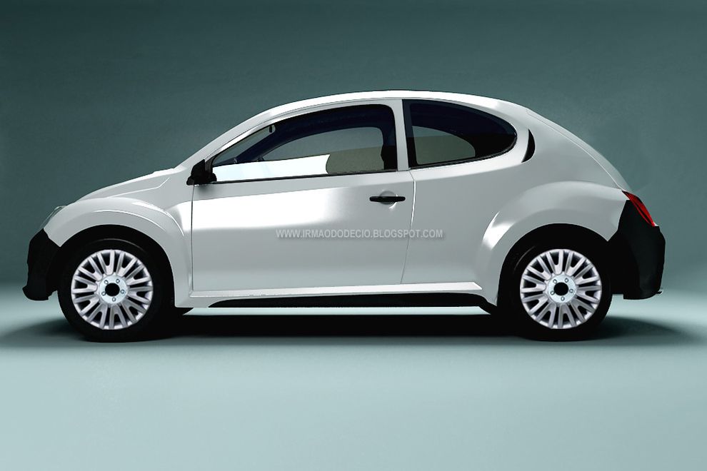 Nowy Volkswagen New Beetle II - wizualizacja
