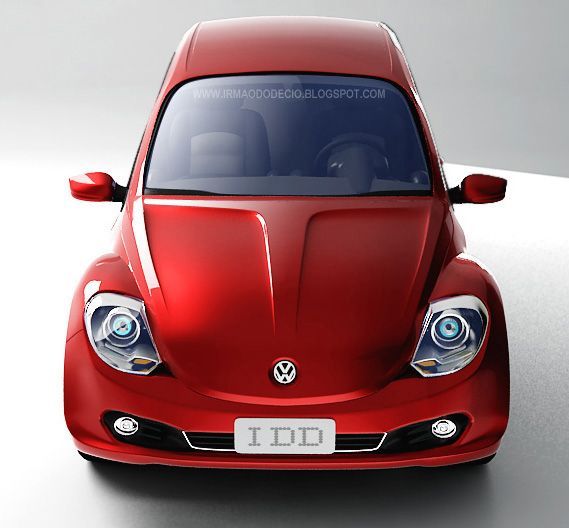 Nowy Volkswagen New Beetle II - wizualizacja