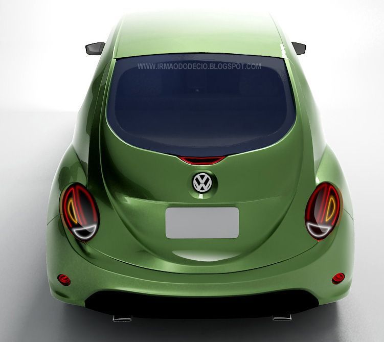 Nowy Volkswagen New Beetle II - wizualizacja