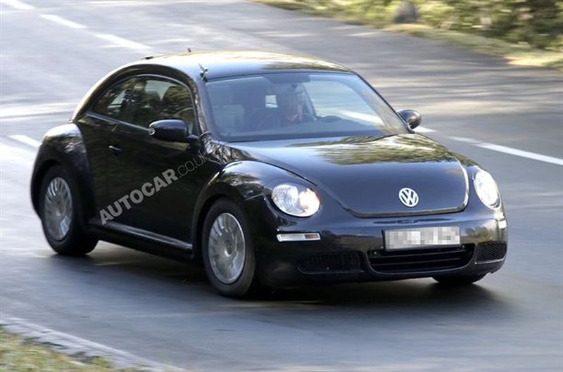 Nowy Volkswagen New Beetle II - zdjcie szpiegowskie