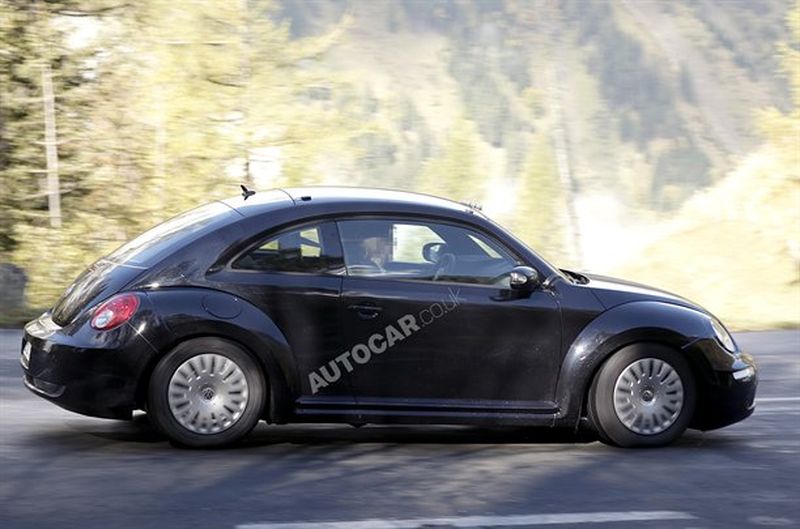 Nowy Volkswagen New Beetle II - zdjcie szpiegowskie
