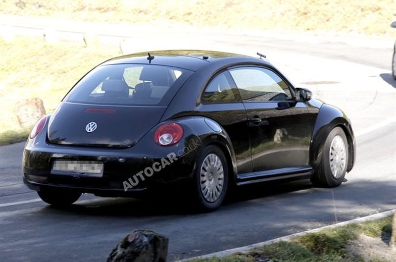Nowy Volkswagen New Beetle II - zdjcie szpiegowskie