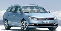 Nowy Volkswagen Passat 2011 po face liftingu - wizualizacja