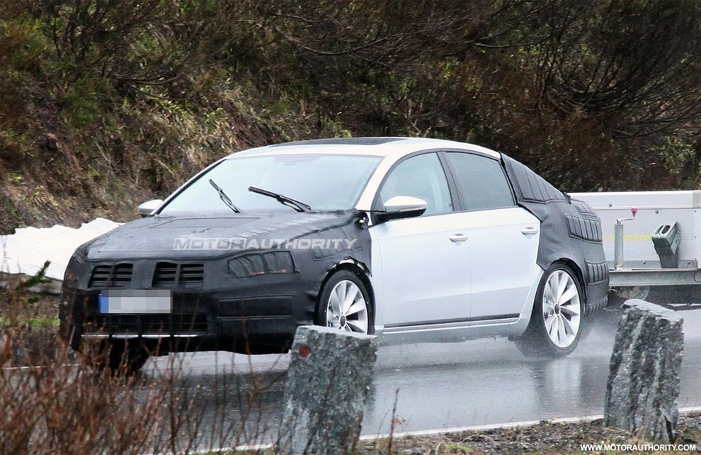 Nowy Volkswagen Passat - zdjcie szpiegowskie