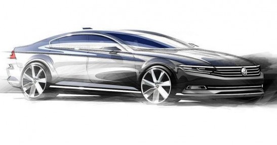 Volkswagen Passat - wizualizacja