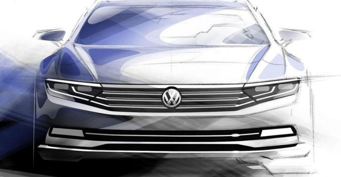 Volkswagen Passat 2015 - wizualizacja