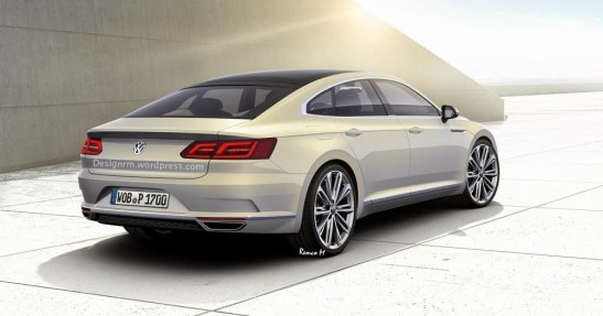 Volkswagen CC - wizualizacja