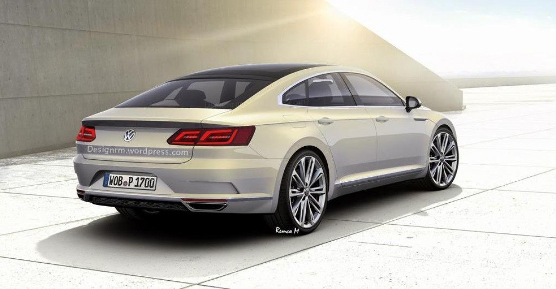 Volkswagen CC - wizualizacja