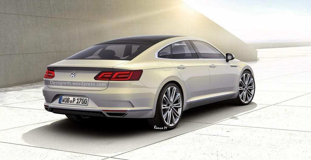 Volkswagen CC - wizualizacja