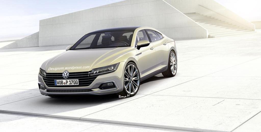 Volkswagen CC - wizualizacja