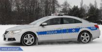 Policyjny Volkswagen Passat CC w Polsce - zobacz superszybki radiowz