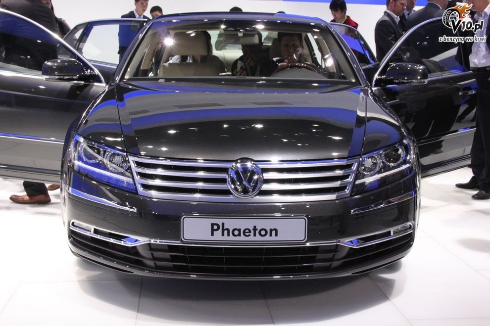 Nowy Volkswagen Phaeton po face liftingu - Beijing Auto Show 2010