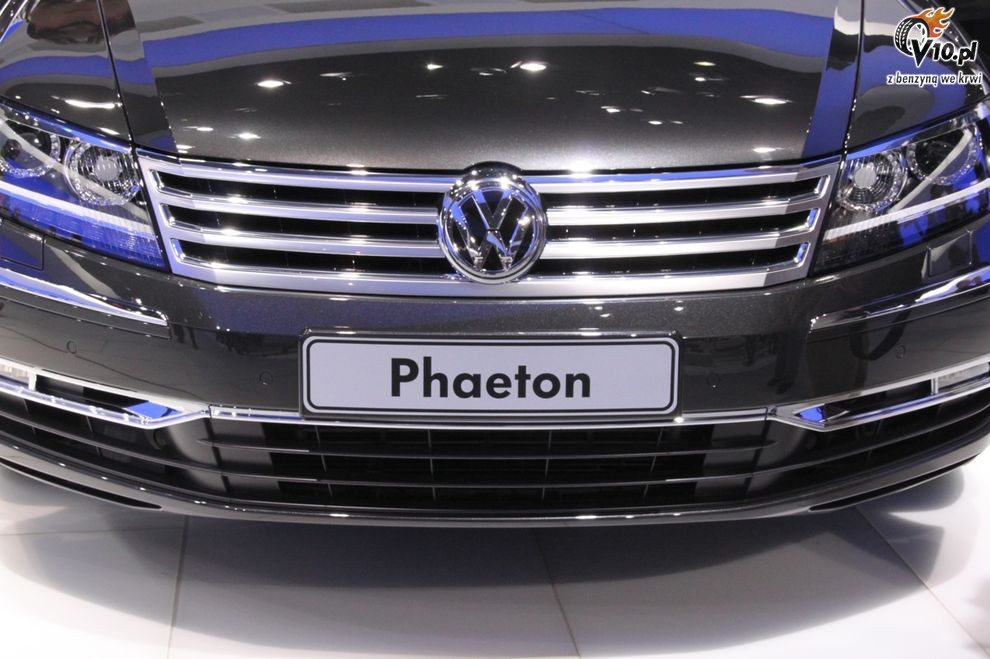 Nowy Volkswagen Phaeton po face liftingu - Beijing Auto Show 2010