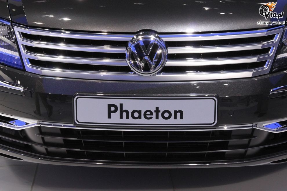 Nowy Volkswagen Phaeton po face liftingu - Beijing Auto Show 2010