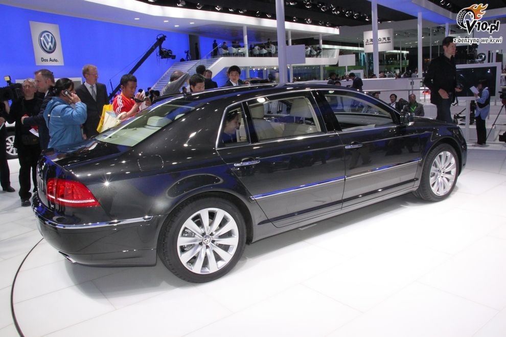 Nowy Volkswagen Phaeton po face liftingu - Beijing Auto Show 2010