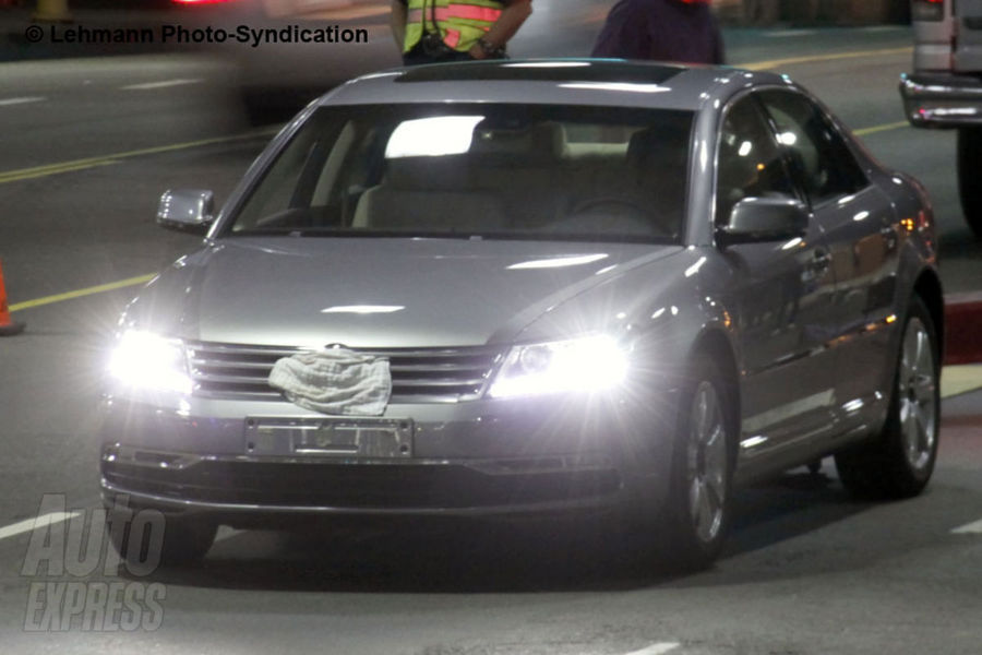 Nowy Volkswagen Phaeton po face liftingu - zdjcie szpiegowskie