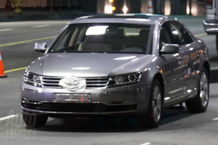 Nowy Volkswagen Phaeton po face liftingu - zdjcie szpiegowskie