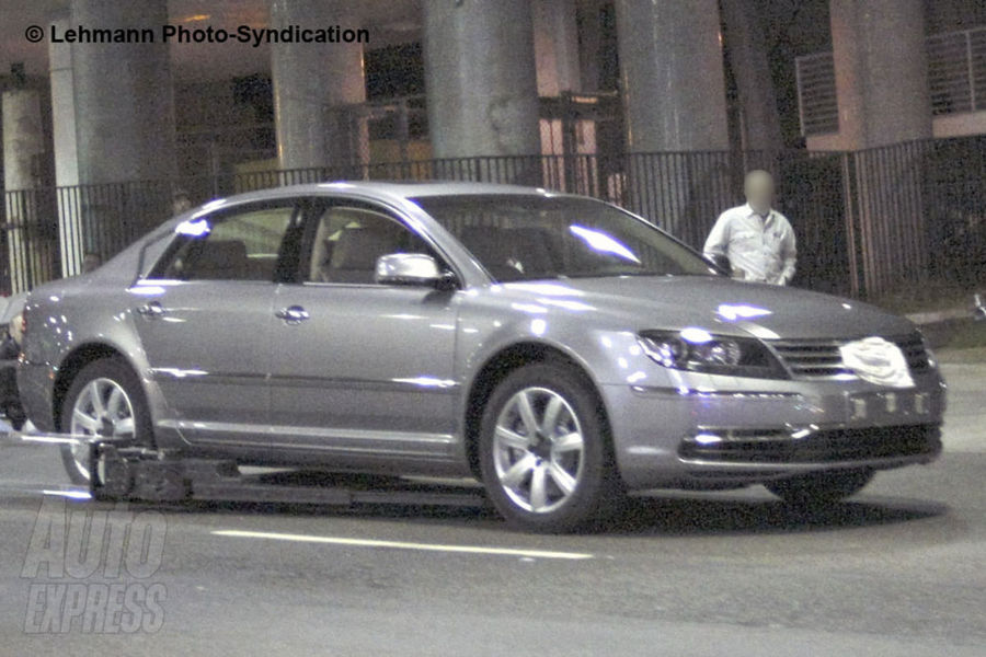 Nowy Volkswagen Phaeton po face liftingu - zdjcie szpiegowskie