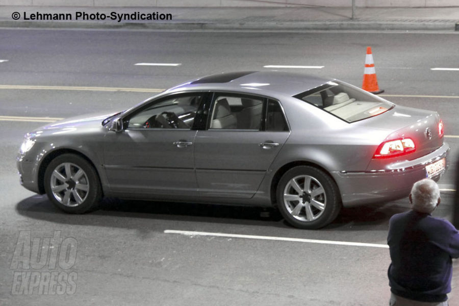 Nowy Volkswagen Phaeton po face liftingu - zdjcie szpiegowskie