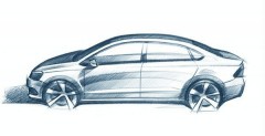 Nowy Volkswagen Polo sedan - szkic