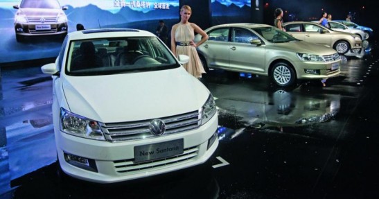 Volkswagen Santana - jedno z aut dostępnych w Chinach