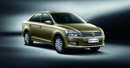 Volkswagen Santana - jedno z aut dostępnych w Chinach
