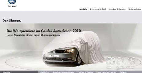 Nowy Volkswagen Sharan 2010 - teaser