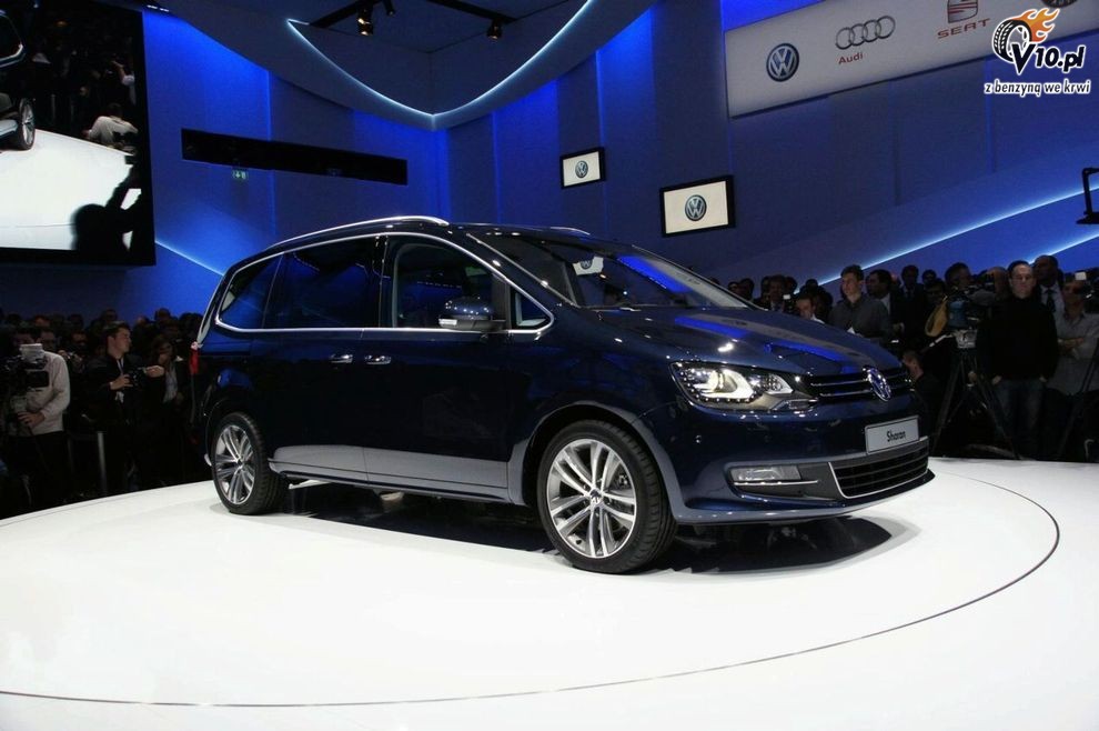 Nowy Volkswagen Sharan III 2010 - Geneva Motor Show 2010