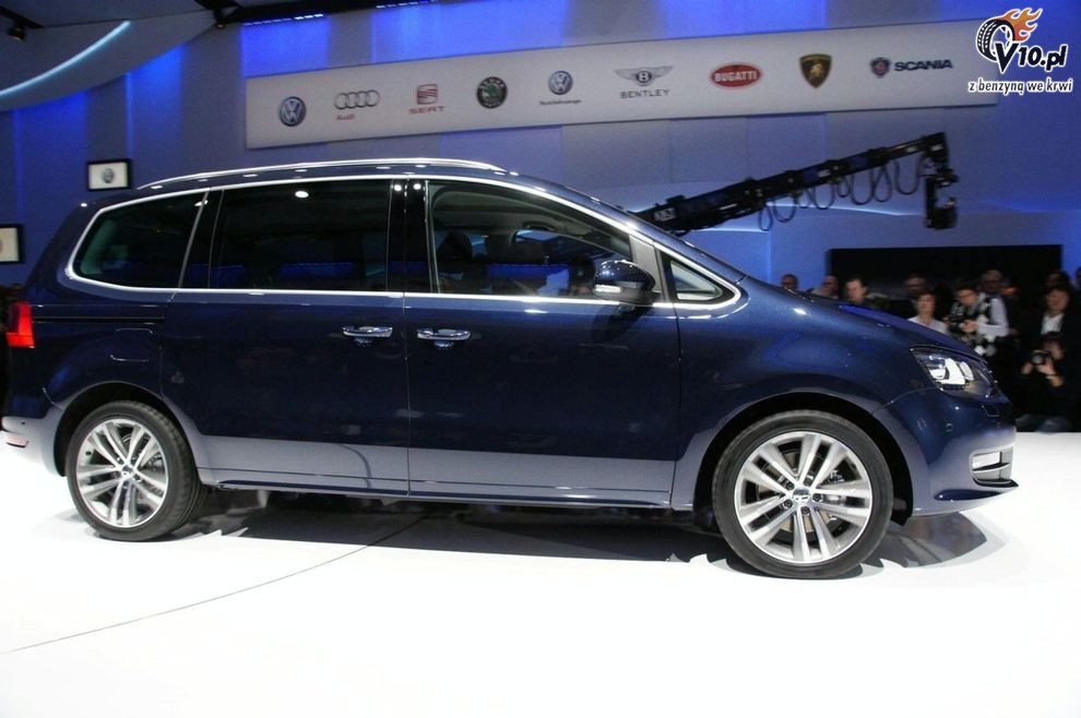 Nowy Volkswagen Sharan III 2010 - Geneva Motor Show 2010