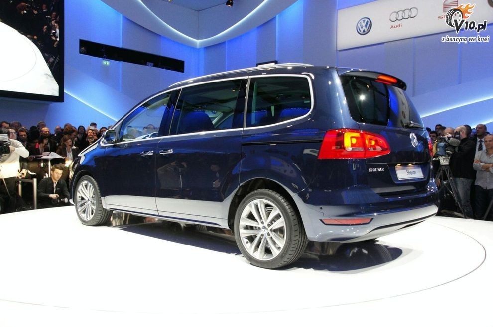 Nowy Volkswagen Sharan III 2010 - Geneva Motor Show 2010