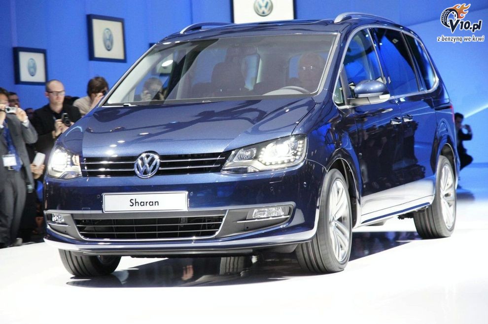 Nowy Volkswagen Sharan III 2010 - Geneva Motor Show 2010