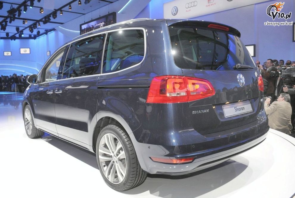 Nowy Volkswagen Sharan III 2010 - Geneva Motor Show 2010