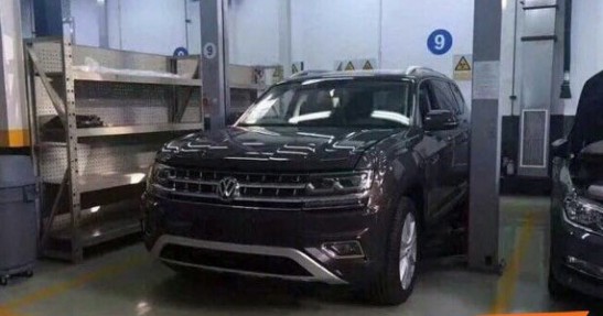 Volkswagen Teramont przyłapany w Chinach