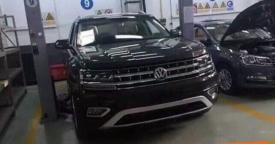 Volkswagen Teramont przyłapany w Chinach