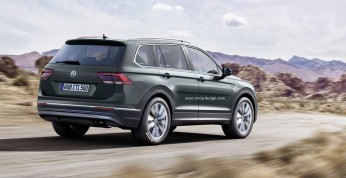 Volkswagen Tiguan LWB na wizualizacji