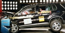 VW Tiguan w czasie testw Euro NCAP