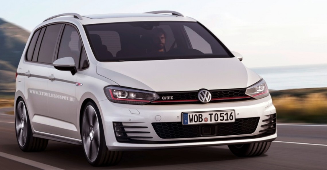 Volkswagen Touran GTI - wizualizacja