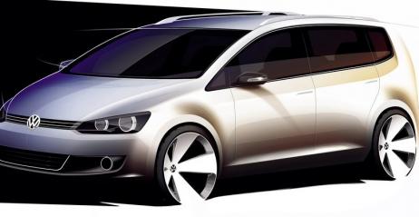 Nowy Volkswagen Touran - wizualizacja