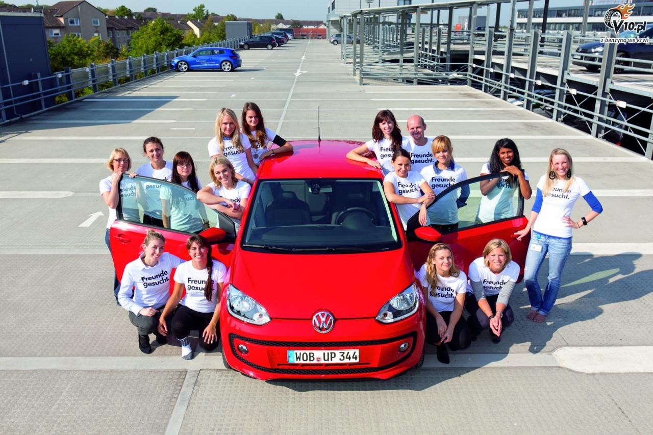 VW Up pomieci 16 osb
