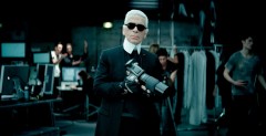 Karl Lagerfeld i Volkswagen