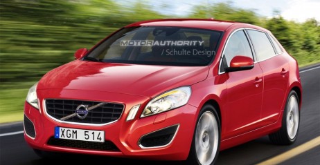 Nowe Volvo V30 - wizualizacja