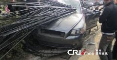 Volvo S40 - wypadek w Chinach