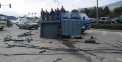 Volvo S40 - wypadek w Chinach