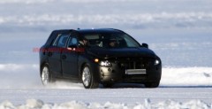 Nowe Volvo V60 2010 - zdjcie szpiegowskie