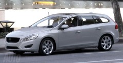 Nowe Volvo V60 2011 - zdjcie szpiegowskie