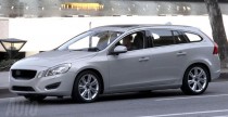 Nowe Volvo V60 2011 - zdjcie szpiegowskie