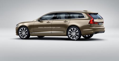 Volvo V90 - wizualizacja