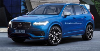 Volvo XC40 na wizualizacji