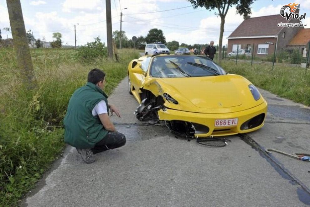 Ferrari F430 Spyder znowu na koach