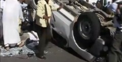 Wypadek pickup'a